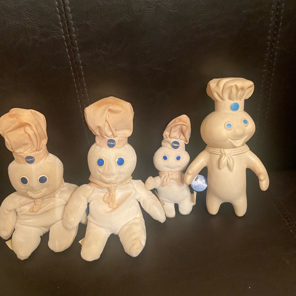 Charming Chef Plush Toy Set - Cream and Blue
